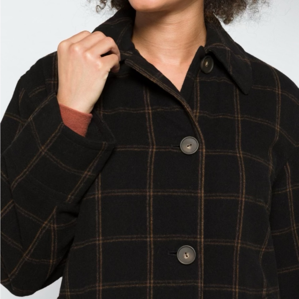 NWT Vince Plaid Padded Shirt Jacket - Picture 5 of 7